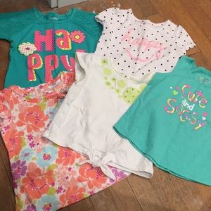 3T summer shirt lot